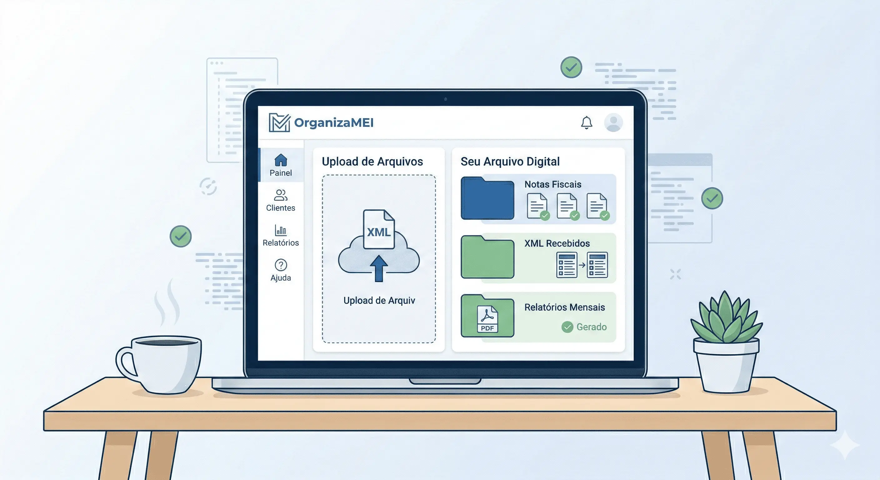 Preview do OrganizaMEI